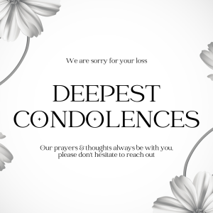 Condolences 4