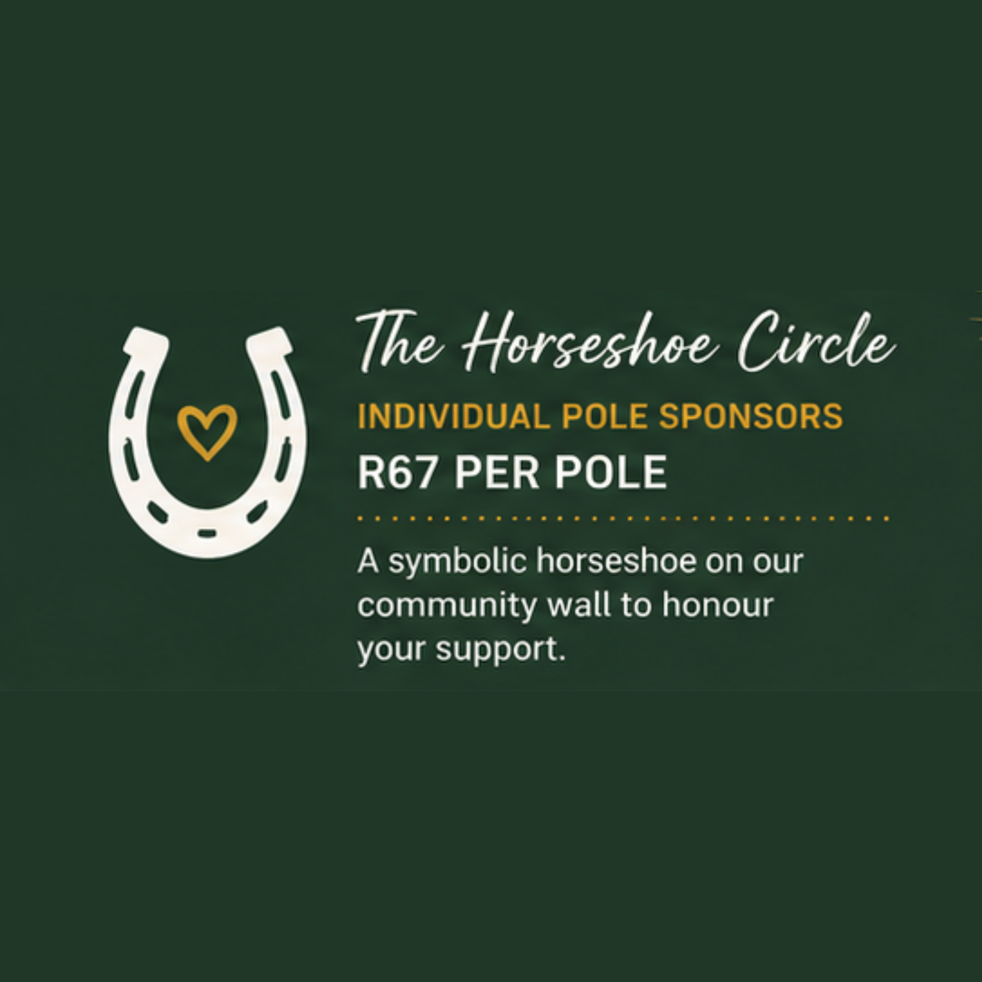 The Horseshoe Circle - Individual Poles